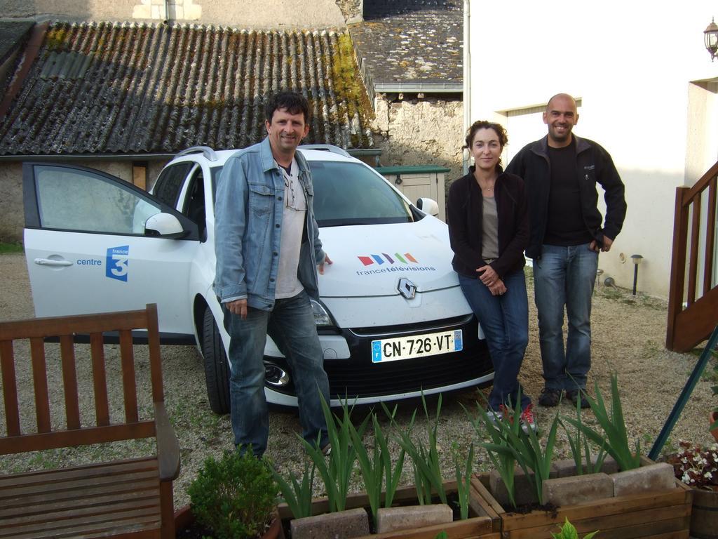 Les Escargots Bed and Breakfast Vauchrétien Exterior foto